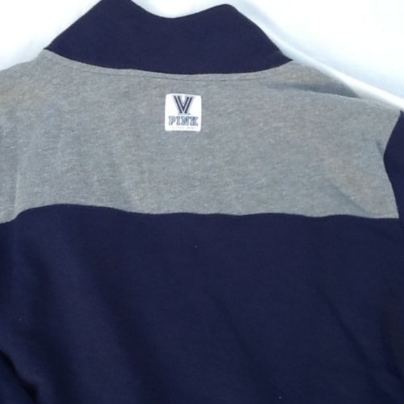 VS Villanova Wildcats 1/4 zip crew top sequin - Picture 6 of 6